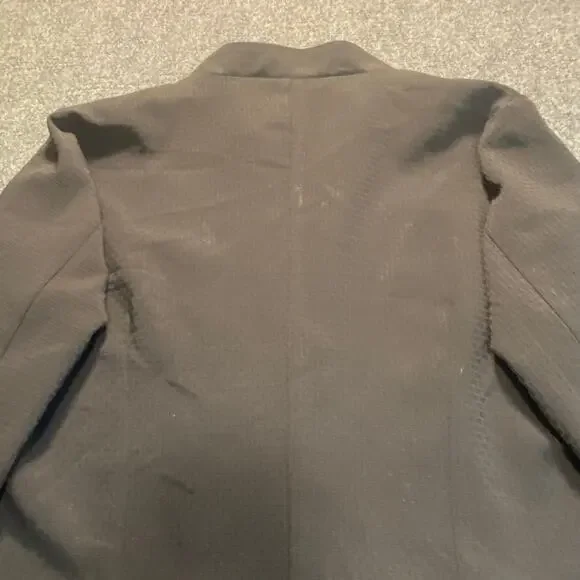 Versace Womens Size 40 EU US 8/10 M Black Overlay Floral Cut Out Jacket Dress - Picture 6 of 8